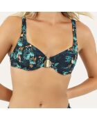 Haut de maillot de bain à armature Cenote vert