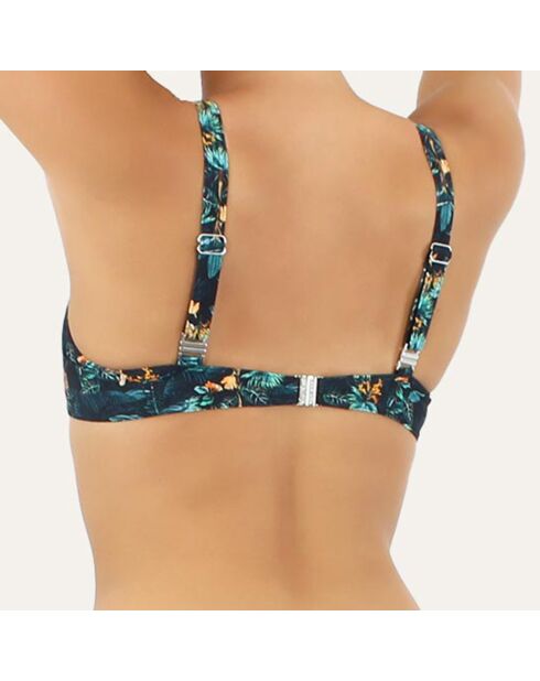 Haut de maillot de bain à armature Cenote vert
