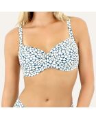 Haut de maillot de bain à armature Riviera bleu