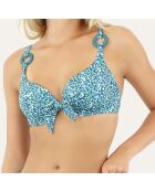 Haut de maillot de bain balconnet à coques Yucatan vert