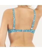 Haut de maillot de bain balconnet à coques Yucatan vert