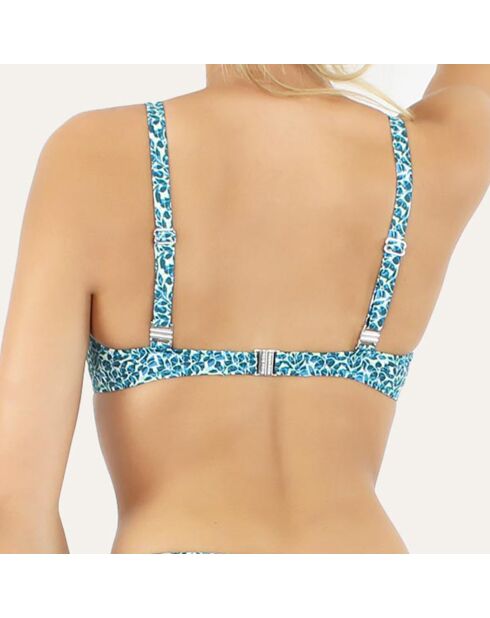 Haut de maillot de bain balconnet à coques Yucatan vert