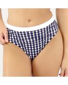 Bas de maillot de bain haute Brasilia bleu marine