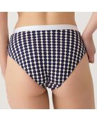 Bas de maillot de bain haute Brasilia bleu marine
