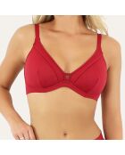 Haut triangle Grace rouge