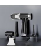Aspirateur à main sans fil pliable à air comprimé CRC100 noir - 17x5.3x18 cm