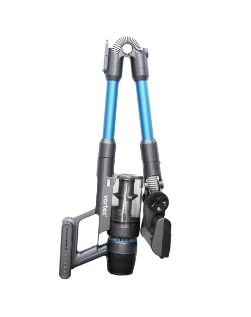 Aspirateur Balai Sans Fil Pliable F45P bleu - 125x25.5x26  cm