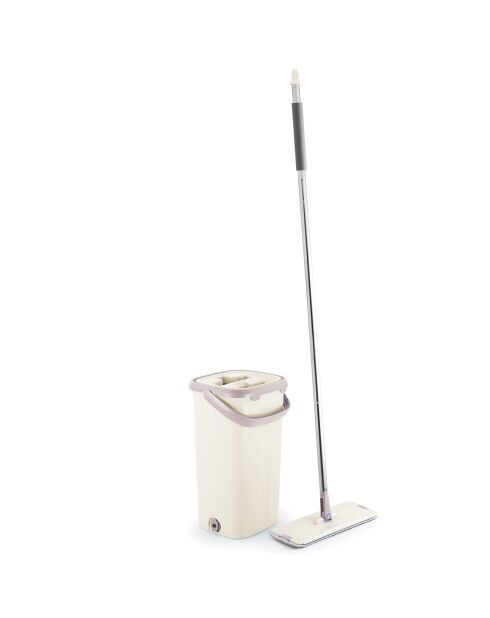 Balai mop automatique blanc - 22x20x38 cm