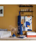 Tablier de cuisine Titouan bleu - 72x85 cm