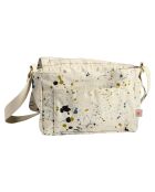 Sac besace en Coton Bio Iona Brigitte multicolore - 18x27x8 cm
