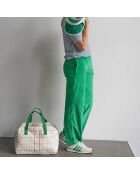 Sac week-end en Coton Bio Fair Play multicolore - 28x42x20 cm