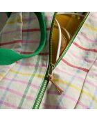Sac week-end en Coton Bio Fair Play multicolore - 28x42x20 cm