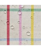 Sac week-end en Coton Bio Fair Play multicolore - 28x42x20 cm