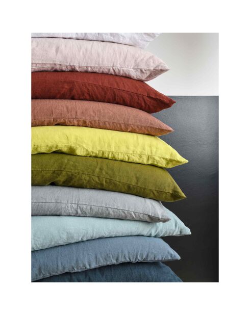 Housse de coussin Mona celadon - 80x80 cm