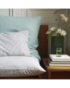 Housse de coussin Mona celadon - 80x80 cm