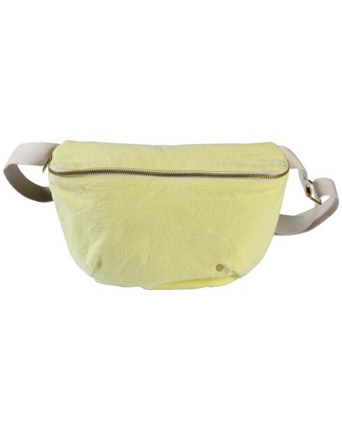 Sac banane en Coton Bio Iona sunshine - 19x28 cm