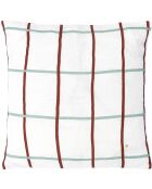 Housse de coussin 100% Lin Carl caramel - 50x50 cm