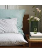Housse de coussin en Coton Bio Gustave caviar - 80x80 cm