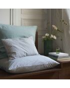 Housse de coussin en Coton Bio Gustave caviar - 80x80 cm