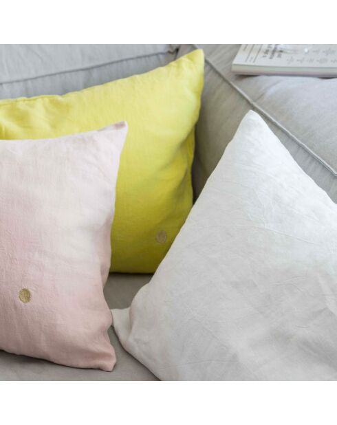 Housse de coussin Mona milk - 60x40 cm