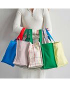 Sac daily en Coton Bio Fair Play multicolore - 25x38x15 cm