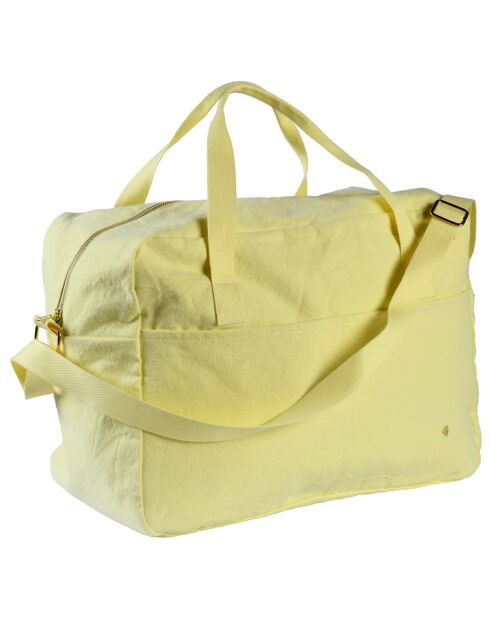 Sac voyage en Coton Bio Iona sunshine - 30x42x20 cm