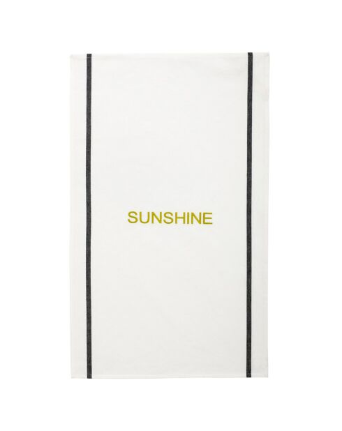 Torchon Bergamote sunshine - 80x50 cm
