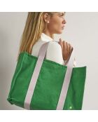 Sac daily en Coton Bio Iona gazon - 25x38x15 cm