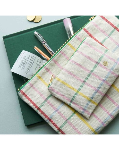 Pochette en Coton Bio Fair Play L multicolore