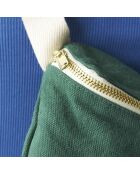 Sac banane en Coton Bio Iona vert foncé - 19x28 cm