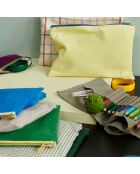 Pochette en Coton Bio Iona L sunshine - 19x28x1 cm