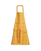 Tablier de cuisine recyclé Doha tournesol - 80x85 cm