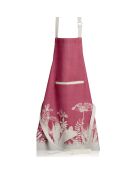 Tablier de cuisine en Coton Bio Evaos orchidée - 72x85 cm