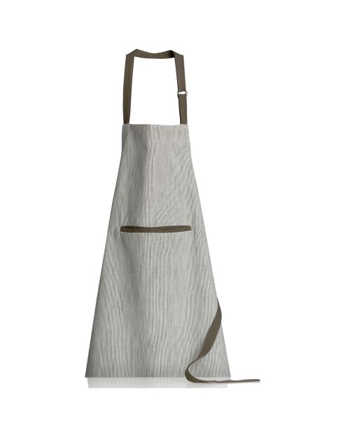 Tablier de cuisine en Coton Bio Moana naturel -72x85 cm