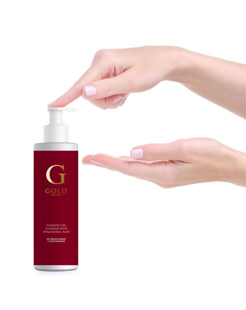 Gel nettoyant moussant à l'acide hyaluronique - 200 ml