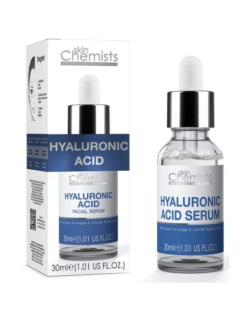 Sérum hydratant à l'acide hyaluronique - 30 ml
