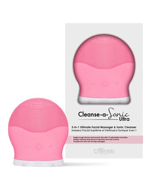 Reinigungsbürste Cleanse - A-Sonic Ultra Pink