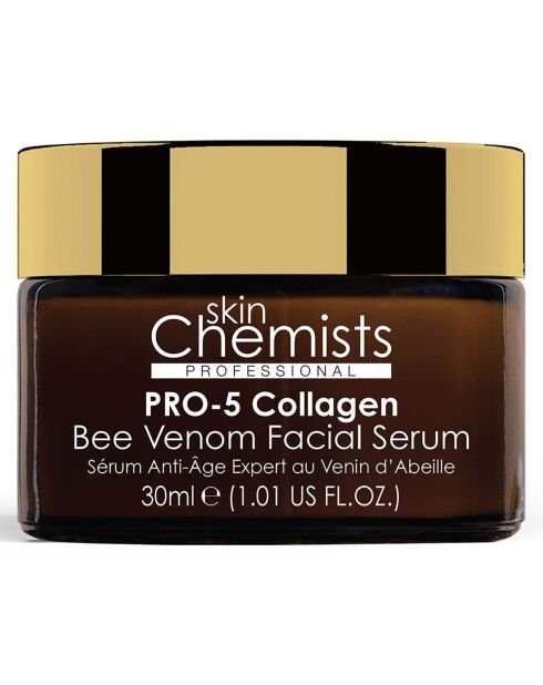 Sérum visage au venin d'abeille et au collagène Pro-5 - 30 ml