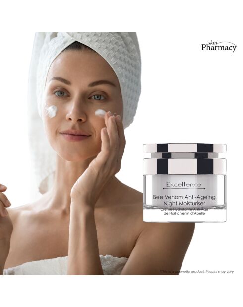 Crème de Nuit Anti-Âge au Venin d'Abeille - 50 ml