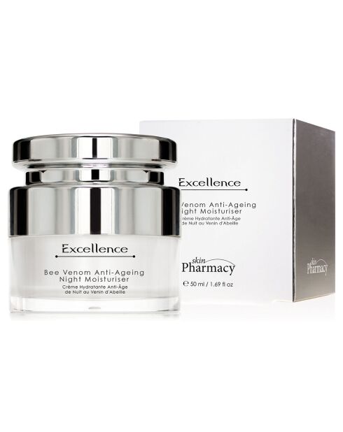 Crème de Nuit Anti-Âge au Venin d'Abeille - 50 ml