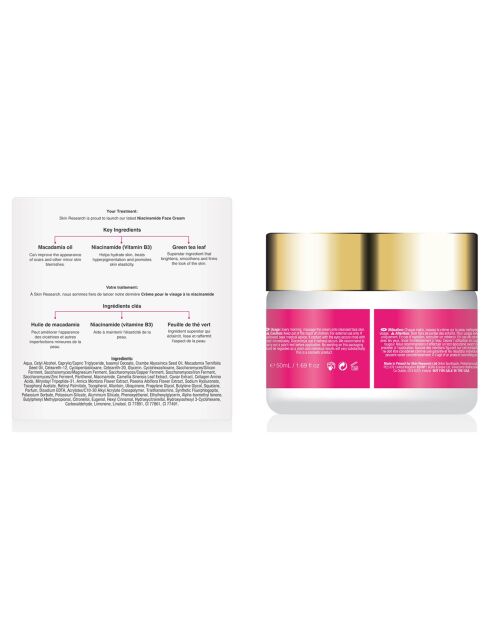 Crema viso alla niacinamide - 50 ml