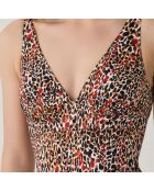 Maillot de bain 1 Pièce Tanza marron