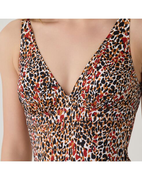 Maillot de bain 1 Pièce Tanza marron