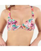Haut de maillot soft armatures Hortense rose