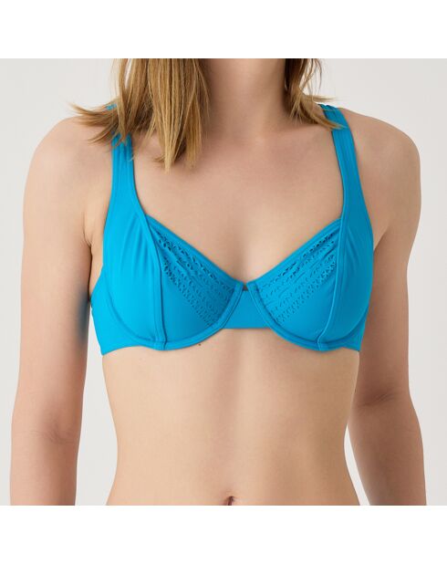 Haut de maillot de bain Darling bleu