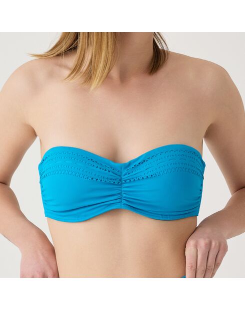 Blaues Bikinioberteil Darling