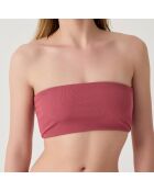 Haut de maillot de bain Allure rouge terracotta