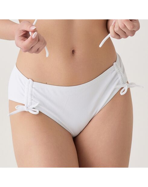 Bas de maillot de bain réglable Allure blanc