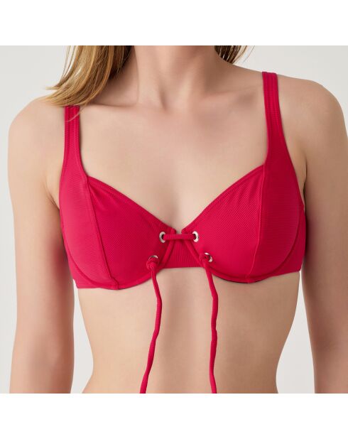 Haut à armatures Allure rouge
