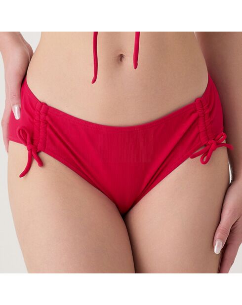 Bas de maillot de bain réglable Allure rouge